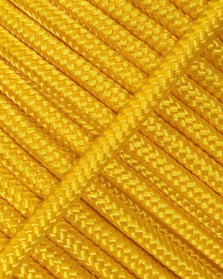 Cuerda yembé reforzada PES 6 mm Amarillo girasol 100 m