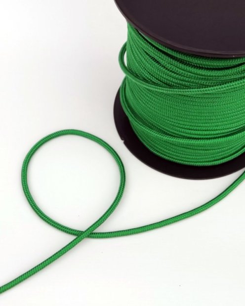 Cuerda yembé reforzada PES 6 mm Verde 100 m
