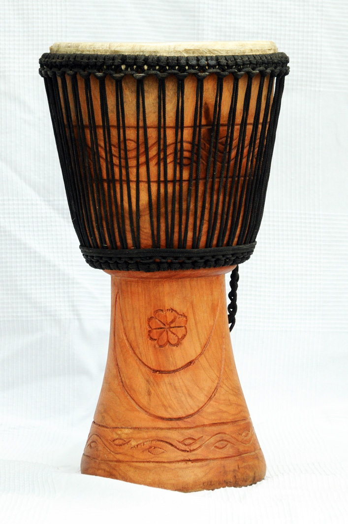 Venta de djembe barato Tambor djembe mediano de Ghana