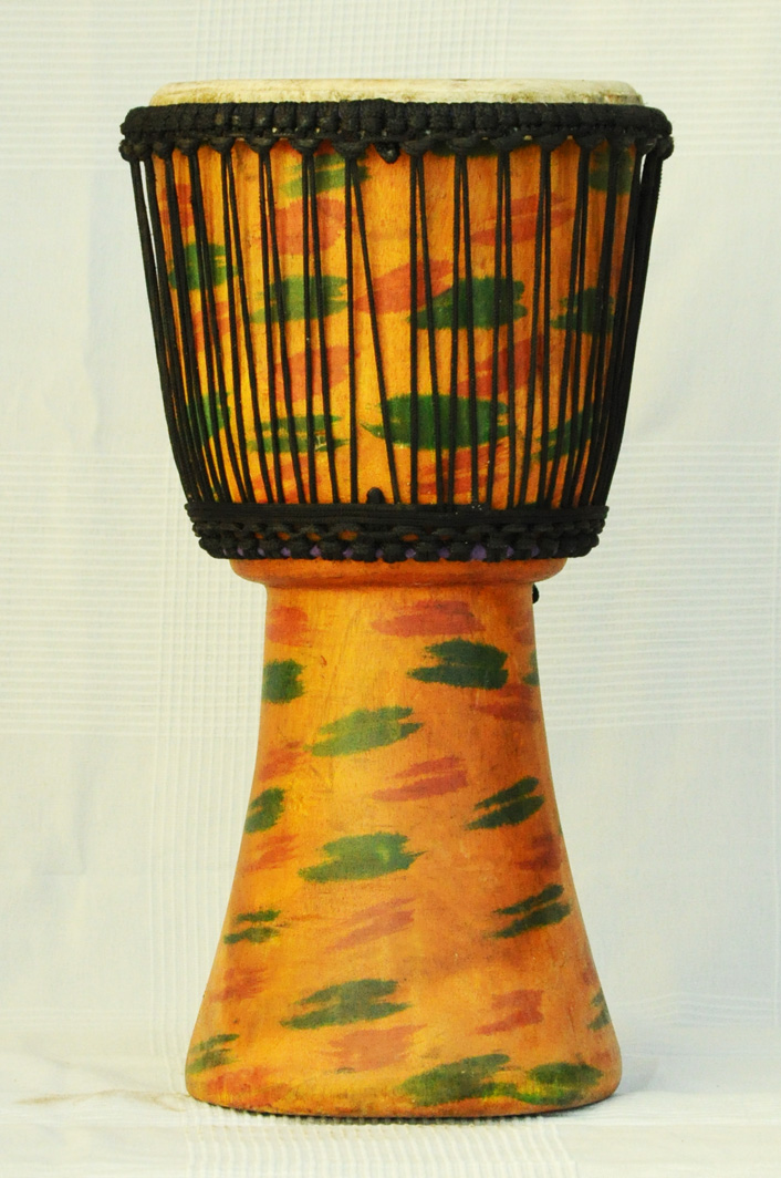Venta de djembe barato Tambor djembe mediano de Ghana