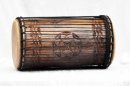 Dundun kenkeni 4 planchas de rosewood - Tambor dundun de Guinea