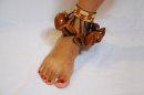 Brazalete para danza africano - Tobillera para danza yuyu de Nigeria