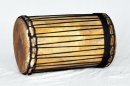 Dundun kenkeni montaje tradicional de melina - Tambor dundun de Guinea