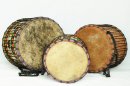 Venta set dundun - Trio de mini-tambores dununs de Ghana