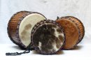 Juego de tres mini-dundunes Ghana: comprar set doun dounes (dununes, djun djunes)