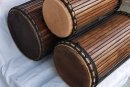 Juego de tambores dunun de Guinea de madera de balafón (gueni)