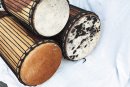 Juego de tambores dunun de Malí de madera de balafón (gueni)