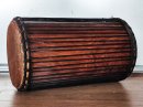 Tambores bajos dundun - Dunun sangban de Guinea montaje 4 aros