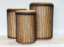 Juego de tambores bajos dundun - Set de dundunes de Guinea