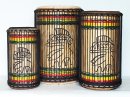 Juego de tambores bajos dundun - Set de dundunes de Guinea
