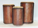 Juego de tambores dunun de Guinea de madera de balafón (gueni)