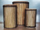 Juego de tambores bajos dundun - Set de dundunes de Guinea