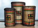 Juego de tambores bajos dundun - Set de dundunes de Guinea