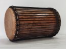 Tambores bajos dundun - Dunun kenkení de Guinea montaje 4 aros