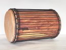 Tambores bajos dundun - Dunun kenkení de Guinea montaje 4 aros