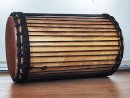 Tambores bajos dundun - Dunun kenkení de Guinea montaje 4 aros