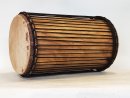 Tambores bajos dundun - Dunun sangban de Guinea montaje 4 aros