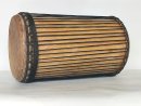 Tambores bajos dundun - Dunun sangban de Guinea montaje 4 aros