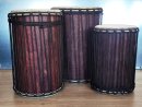 Juego de tambores bajos dundun - Set de dundunes de Malí