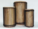 Juego de tambores bajos dundun - Set de dundunes de Guinea
