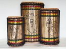 Juego de tambores bajos dundun - Set de dundunes de Guinea