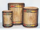 Juego de tambores bajos dundun - Set dundunes Guinea 6519