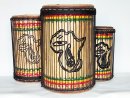 Juego de tambores bajos dundun - Set de dundunes de Guinea