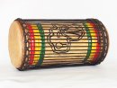 Tambores bajos dundun - Dunun kenkení de Guinea montaje 4 aros