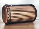 Tambores bajos dundun - Dunun kenkení de Guinea montaje 4 aros