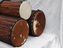 Juego de tambores dunun de Malí de madera de balafón (gueni)