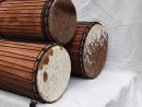 Juego de tambores dunun de Malí de lenke