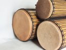 Juego de tambores bajos dundun - Set de dundunes de Guinea 6615