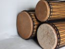 Juego de tambores bajos dundun - Set de dundunes de Guinea 6616