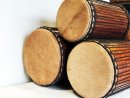 Juego de tambores dunun de Guinea de madera de balafón (gueni)