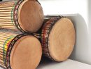 Juego de tambores bajos dundun - Set dundunes Guinea