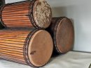 Juego de tambores bajos dundun - Set dundunes Guinea