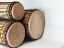 Juego de tambores dunun de Guinea de melina