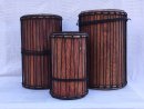 Juego de tambores dunun de Malí de madera de balafón (gueni)