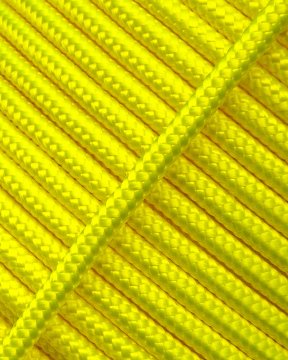 Cuerda tambor yembé reforzada PES 5 mm Girasol fluo 100 m