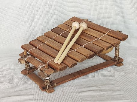 Balafón pentatónico pequeño 8 notas - Xilofono africano