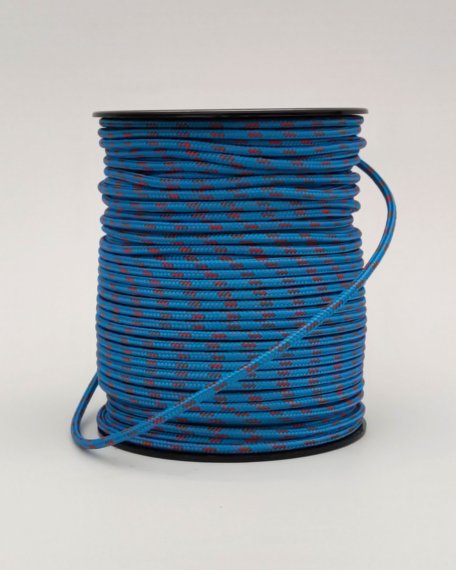 Cuerda de alpinismo djembé Ø4 mm azul / roja - Cuerda para djembe tambor