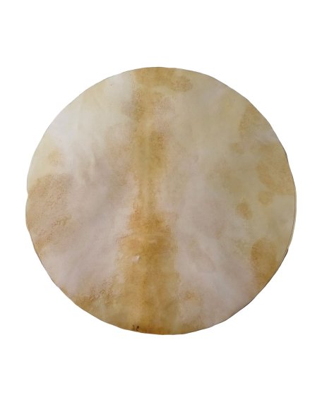 Piel de alce afeitada gruesa para tambor djembe M