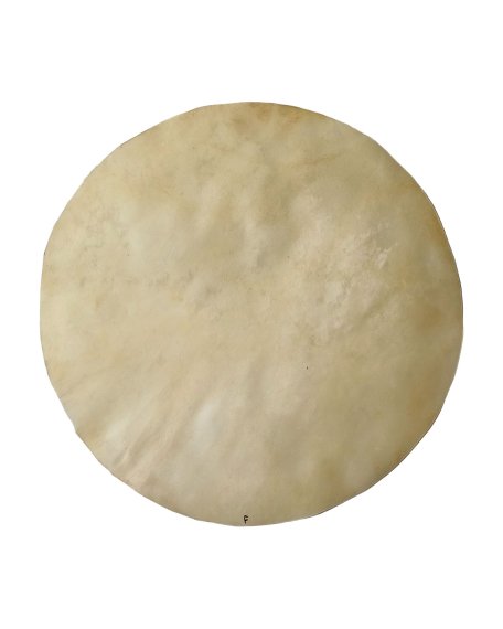 Piel de caballo depilada muy fina para tambor djembe M