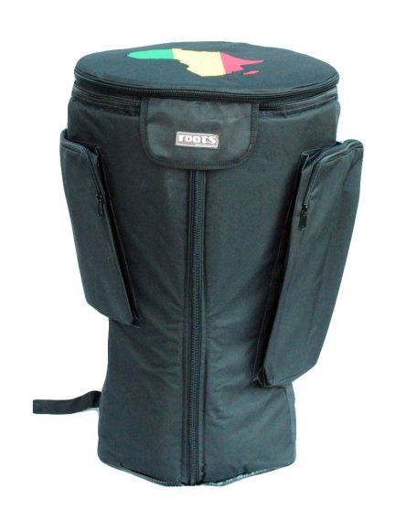 Funda para djembe Roots Percussions calidad premium negra
