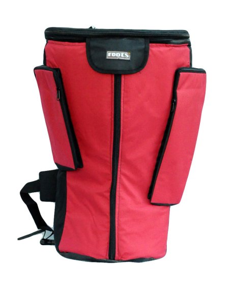 Funda para djembe Roots Percussions calidad premium roja