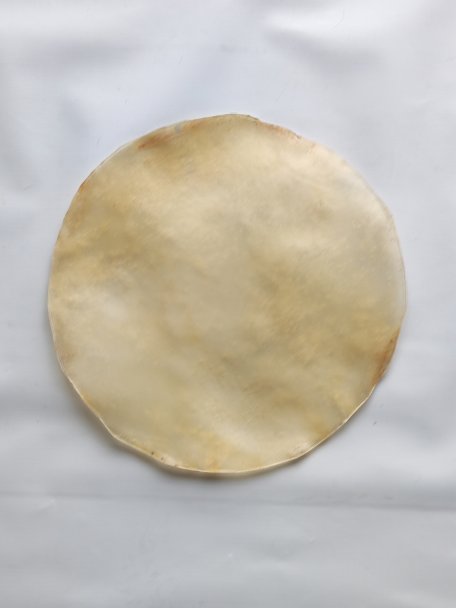 Piel de buey, piel de búfalo, piel toro o piel de vaca gruesa pequeño sin pelo para tambor djembé percusion