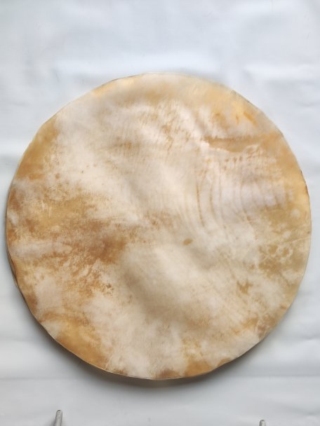 Piel de buey, piel de búfalo, piel toro o piel de vaca gruesa muy grande sin pelo para tambor djembé percusion