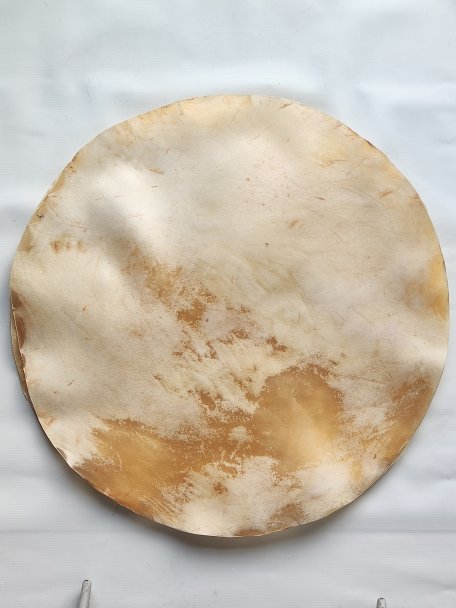Piel de vaca muy grande sin pelo para tambor djembé percusion
