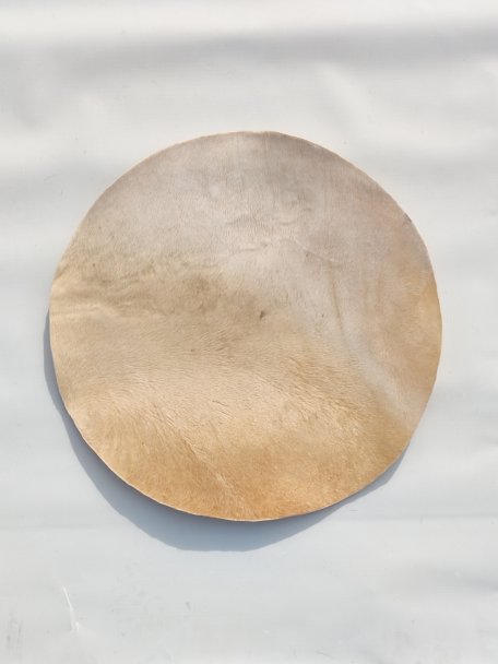 Piel de burro gruesa con pelo para tambor conga M