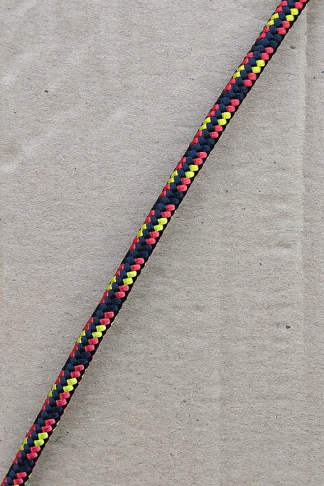 Driza 6 mm (tricolor, rojo / amarillo / rojo) - Cuerda tambor djembé 100 m